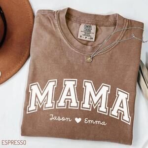 S Mom Shirt, Mama Gift, MotherDay Gift, Name Shirt